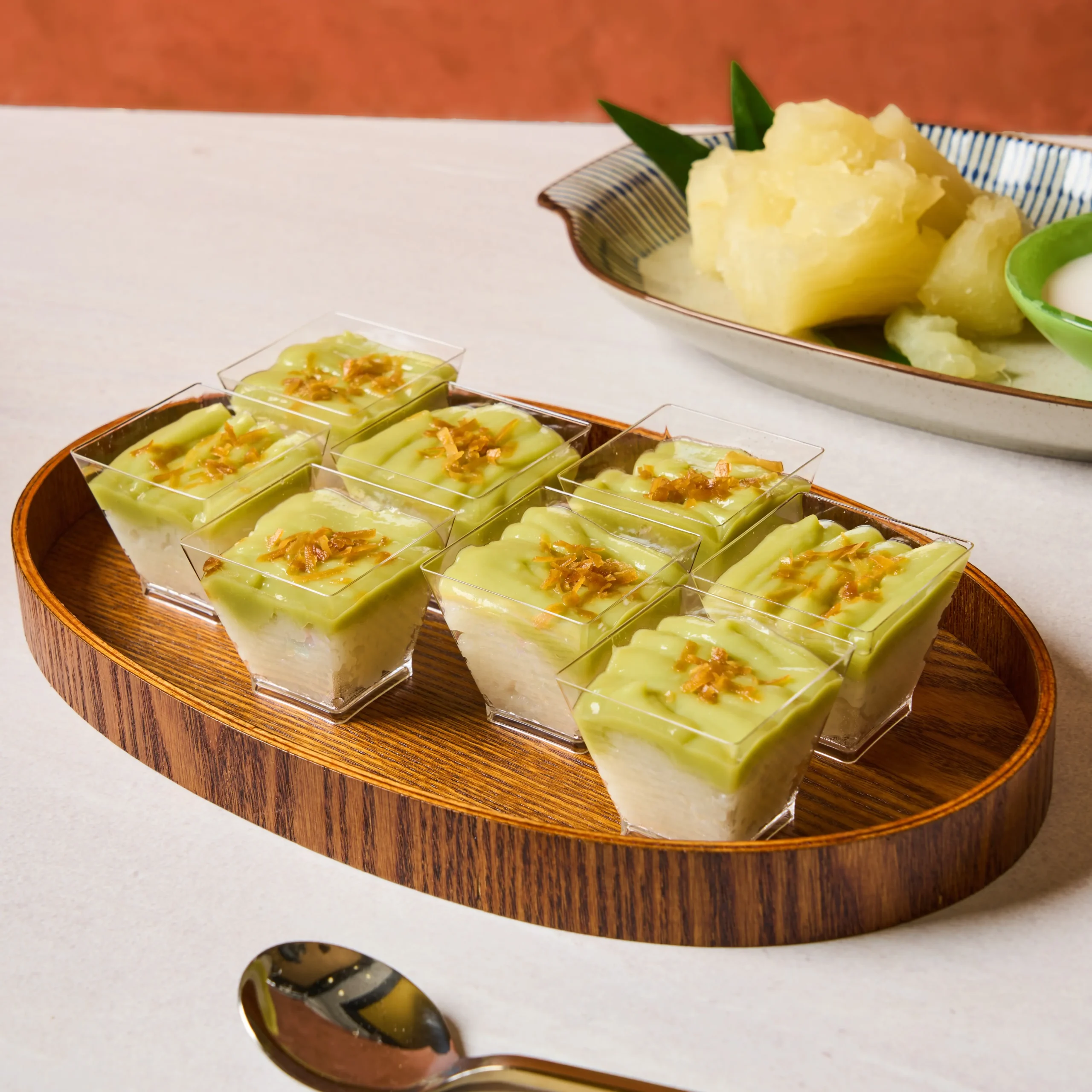 Coconut Rice Pudding with Lemongrass Curd