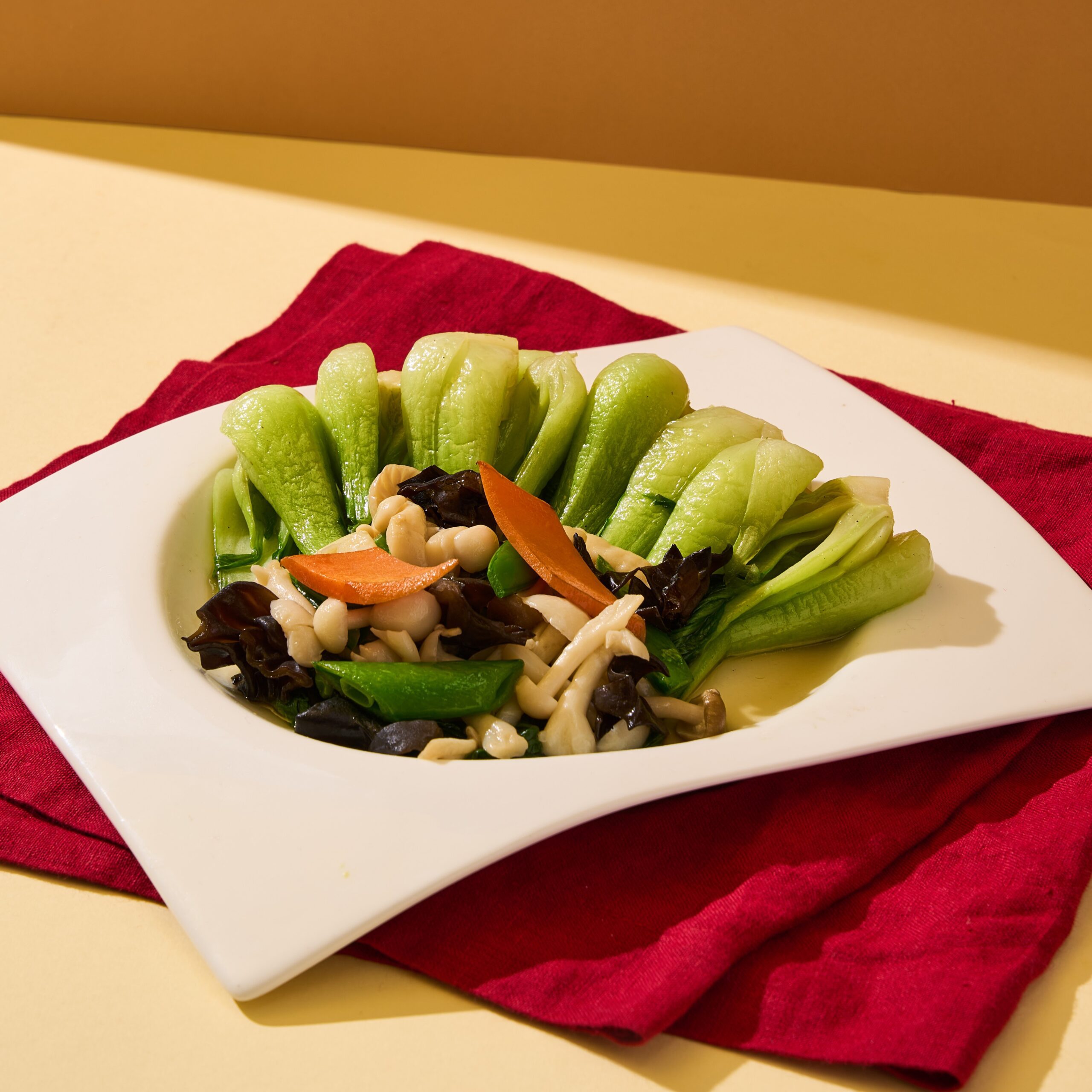 Xiao Bai Chye with Mushroom