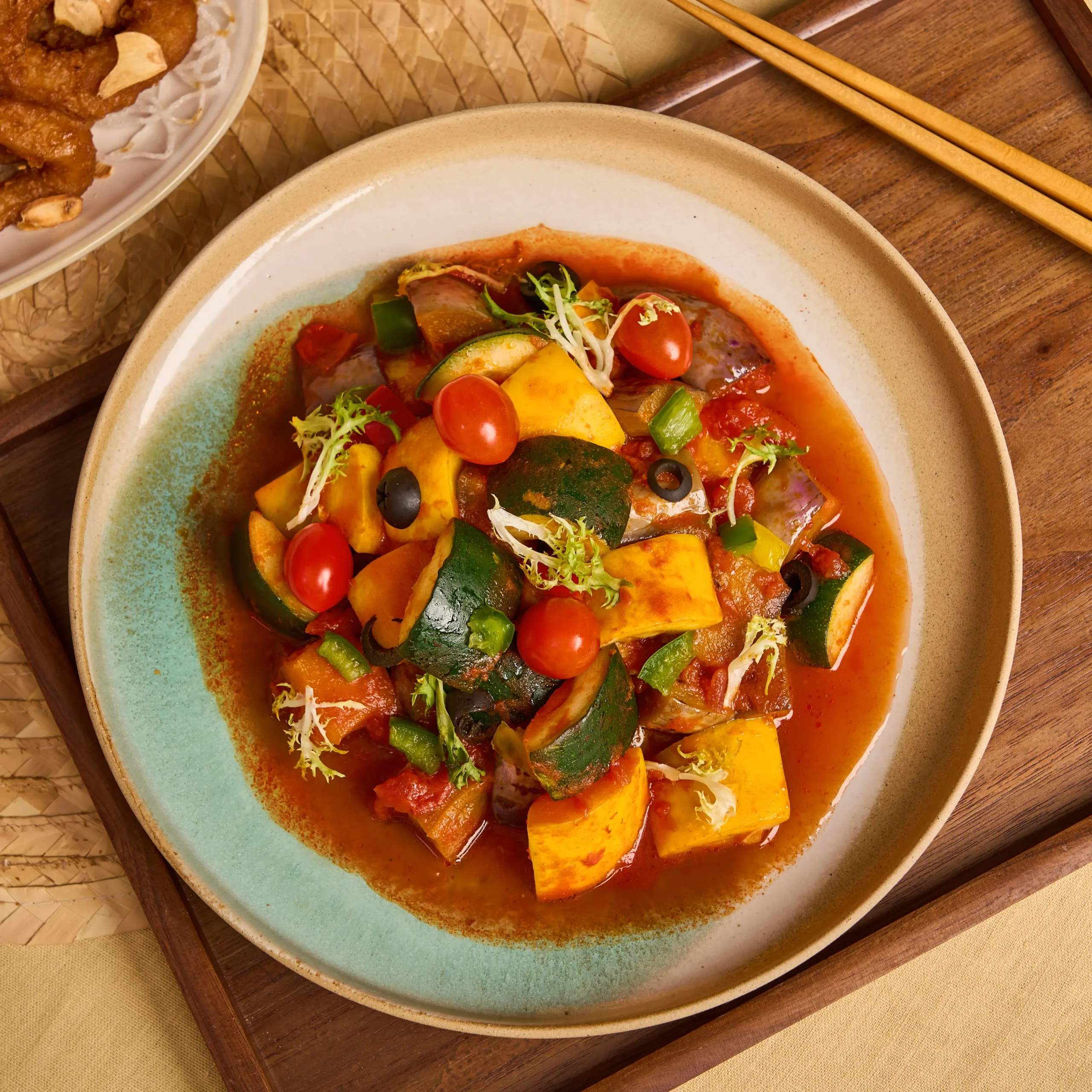 Summer Ratatouille Vegetables