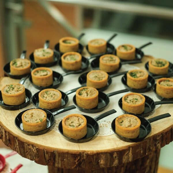 bite-sized canapes