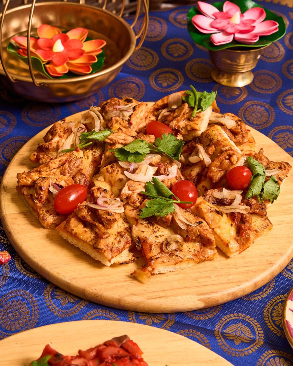 Butter Chicken Pizza