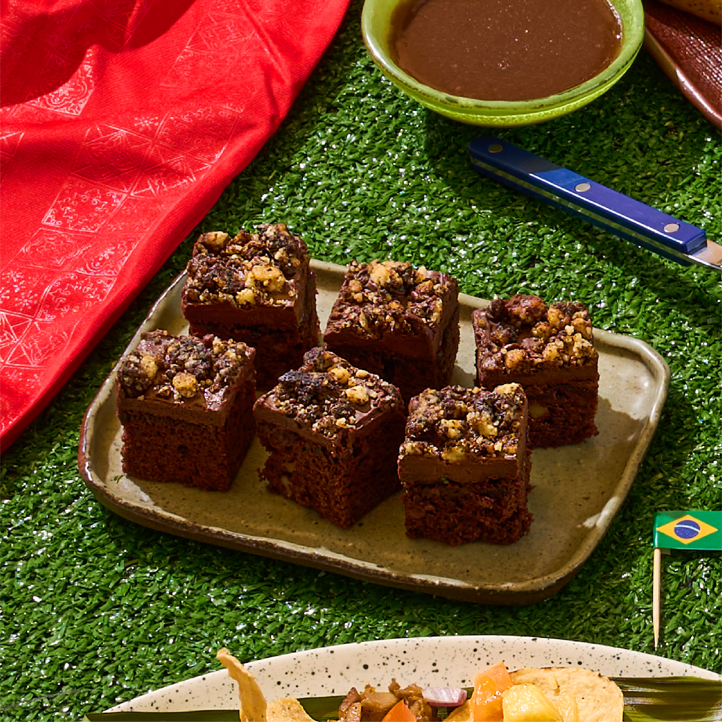 Kopi Gao Crumble Brownie