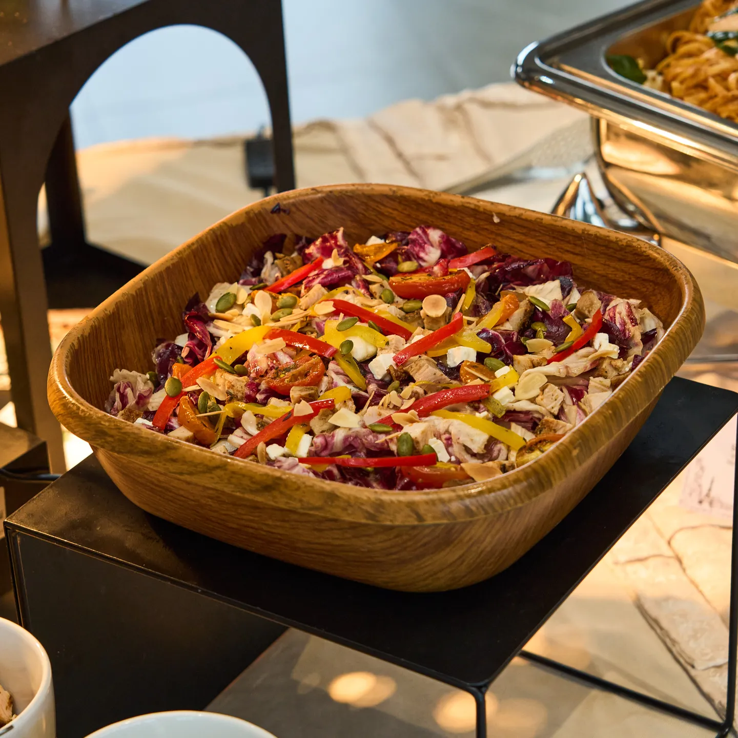 Pulled Turkey Radicchio Salad